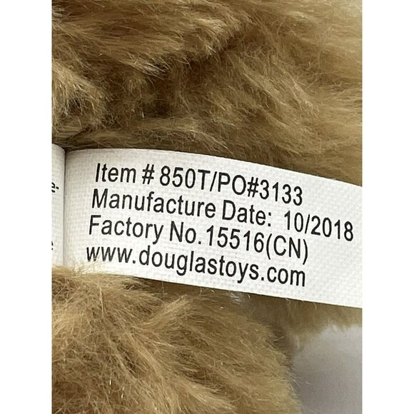 Douglas Cuddle Toys Slowpoke Lil Baby Sloth Plush Stuffed Animal 6 inch - Picture 6 of 7